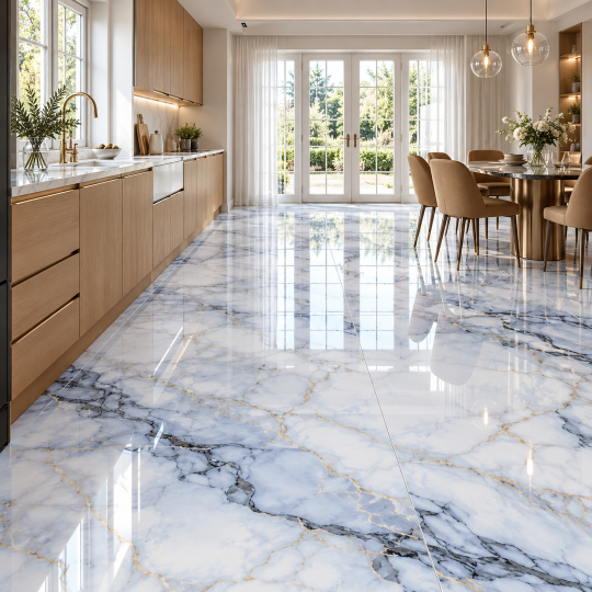 High Glossy Porcelain Slab Tiles