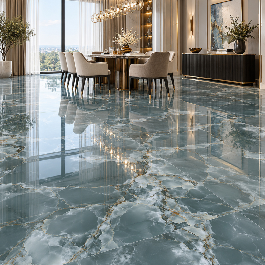 High Glossy Porcelain Slab Tiles