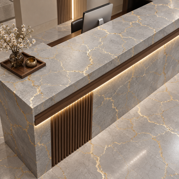 Carving Matt Fullbody Porcelain Slab Tiles
