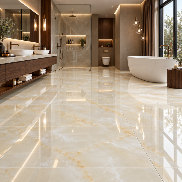 Glossy Porcelain Tiles