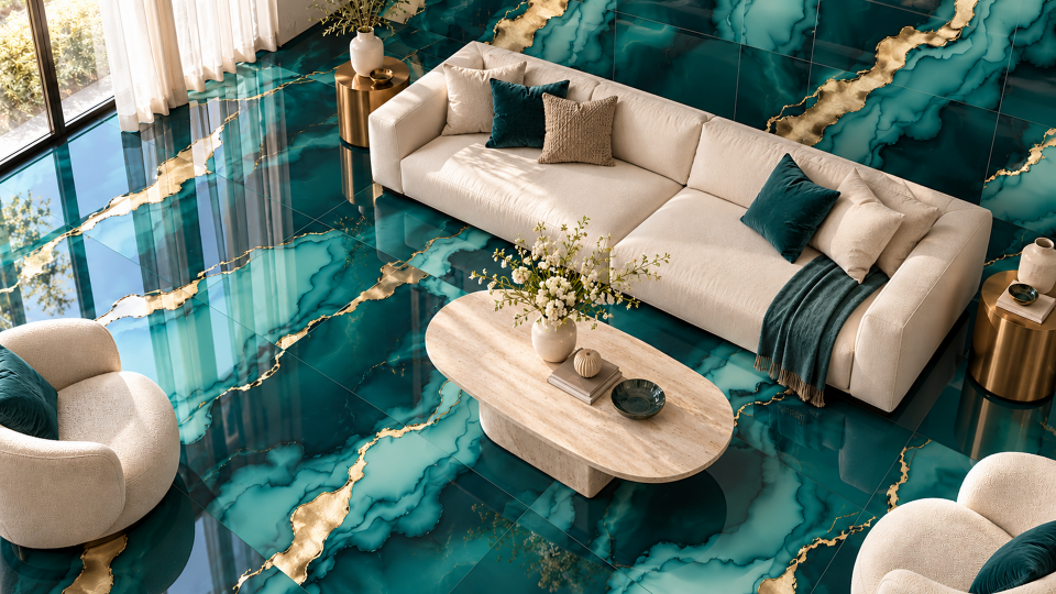High Glossy porcelain Tiles