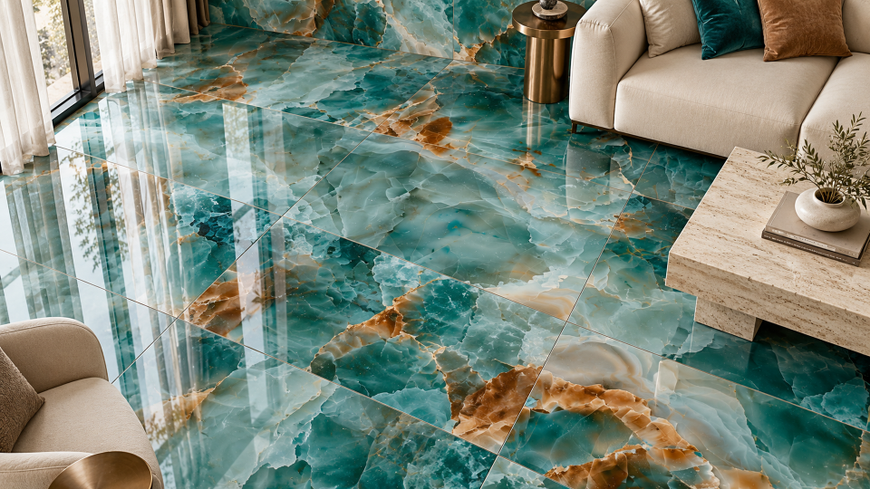 High Glossy porcelain Tiles