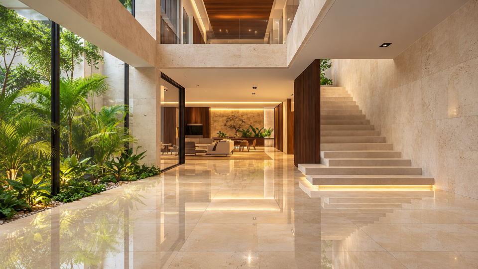 Glossy Porcelain Tiles