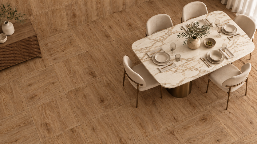 Wooden matt Porcelain Tiles