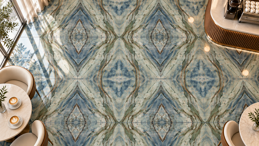 Book Match Porcelain Tiles