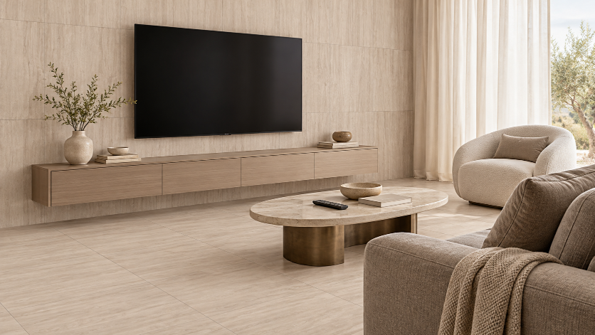 Wooden matt Porcelain Tiles